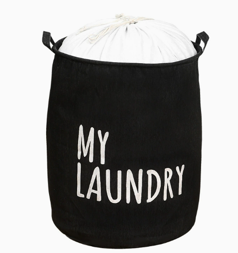 布艺束口收纳桶衣物收纳袋折叠被子收纳筐搬家打包学生宿舍置物篮