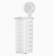 卷发棒收纳盒壁挂式免打孔卫生间梳子收纳架直发梳夹板吸盘置物架